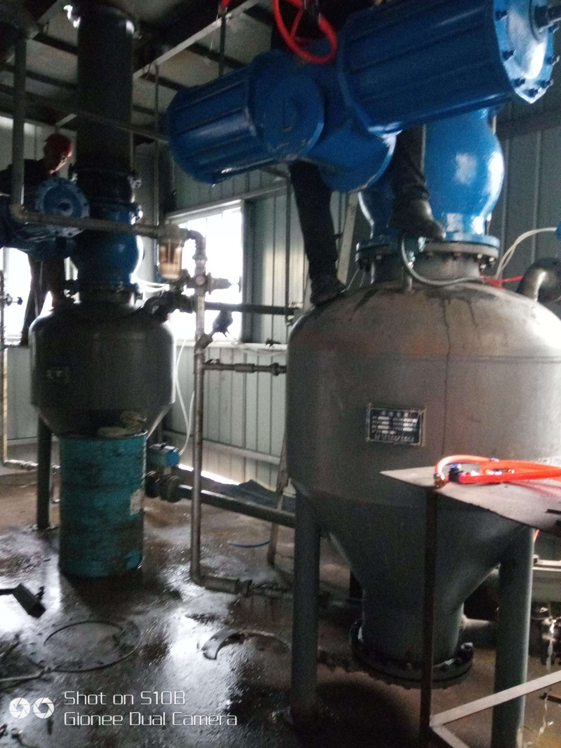 氣力輸送倉泵輸送物料現(xiàn)場實(shí)拍圖